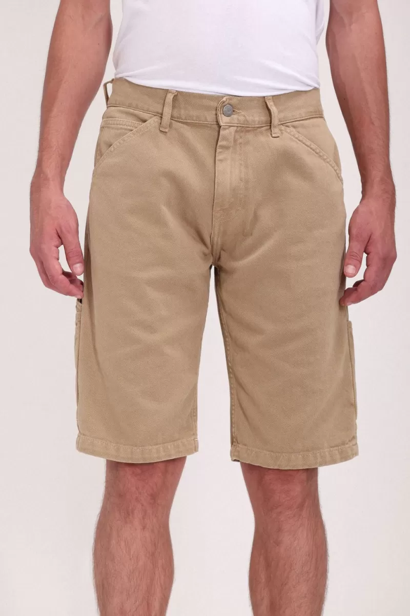 Teddy Smith Short & Bermuda<Bermuda style charpentier S-CARPENTER SHO WORKER BEIGE