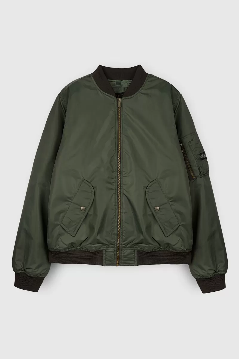 Teddy Smith Manteau & Blouson<Blouson B-MA1 MILITARY KAKI