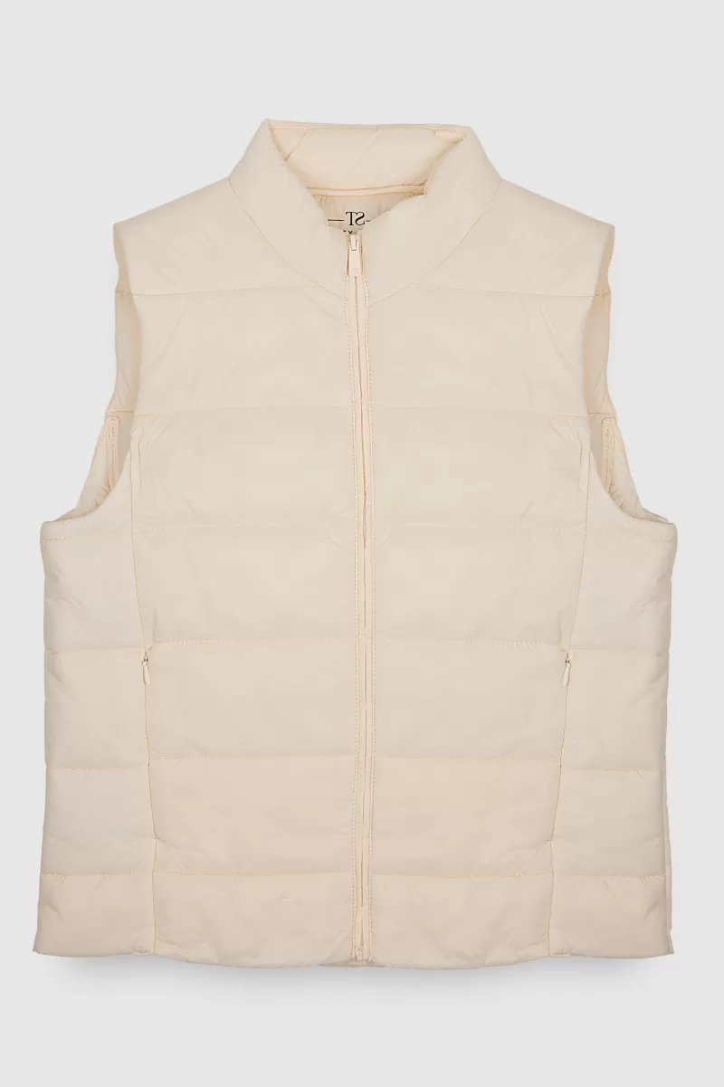 Teddy Smith Manteau & Blouson<Blouson B-TESSY MIDDLE WHITE MIDDLEWHITE