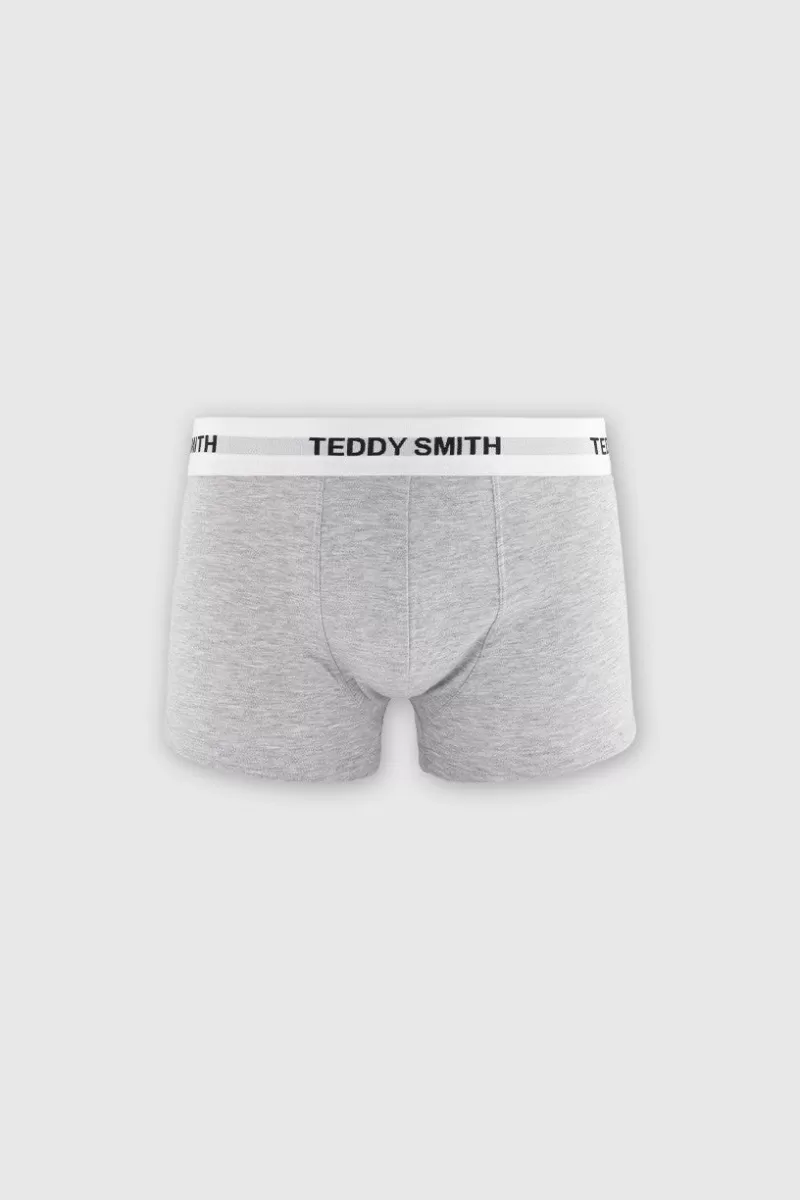 Teddy Smith Sous-vêtement<Boxer en jersey BILLYBOB GRIS CHINE GRISCHINE