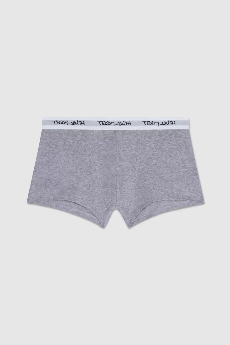 Teddy Smith Maillot & Short De Bain<Caleçon BILLYBOB JR GRIS CHINE