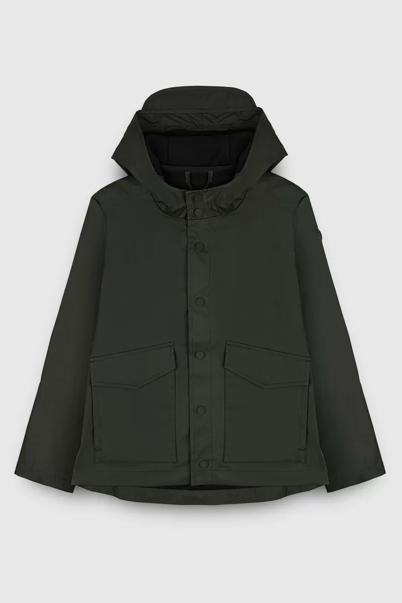 Teddy Smith Manteau & Veste<Coupe-vent imperméable B-FORD JR DEEP KAKI