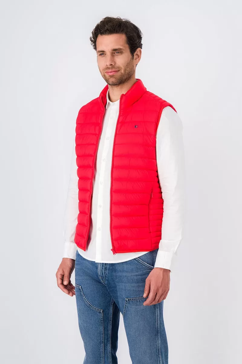 Teddy Smith Manteau & Blouson<Doudoune sans manches à col montant B-TERRY TRUE RED TRUERED