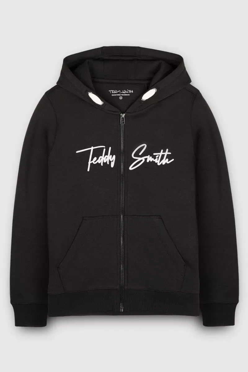 Teddy Smith Sweat<Gilet GICLASS EVAN HZ CHARBON