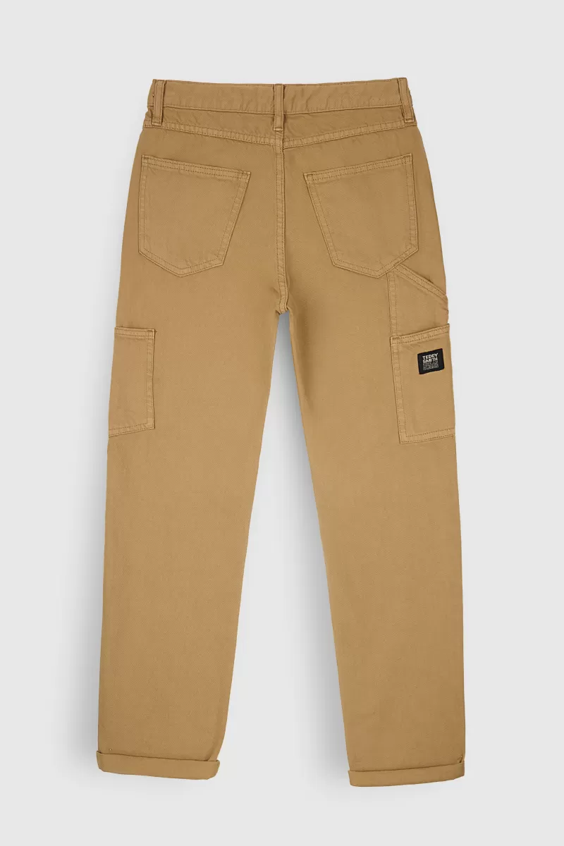 Teddy Smith Jeans<Jean CARPENTER JR WORKER BEIGE WORKERBEIGE