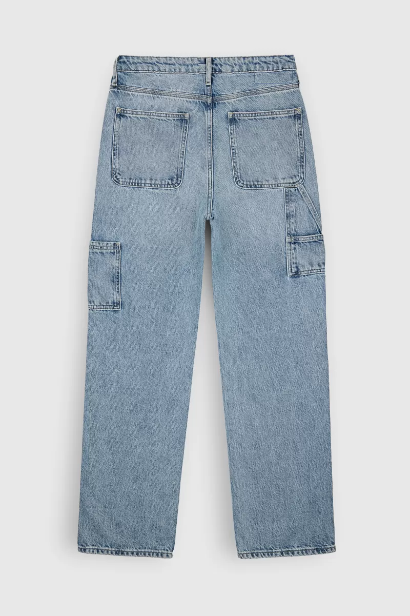 Teddy Smith Jeans<Jean CHARP USED FRIPP/INDIGO CLAIR