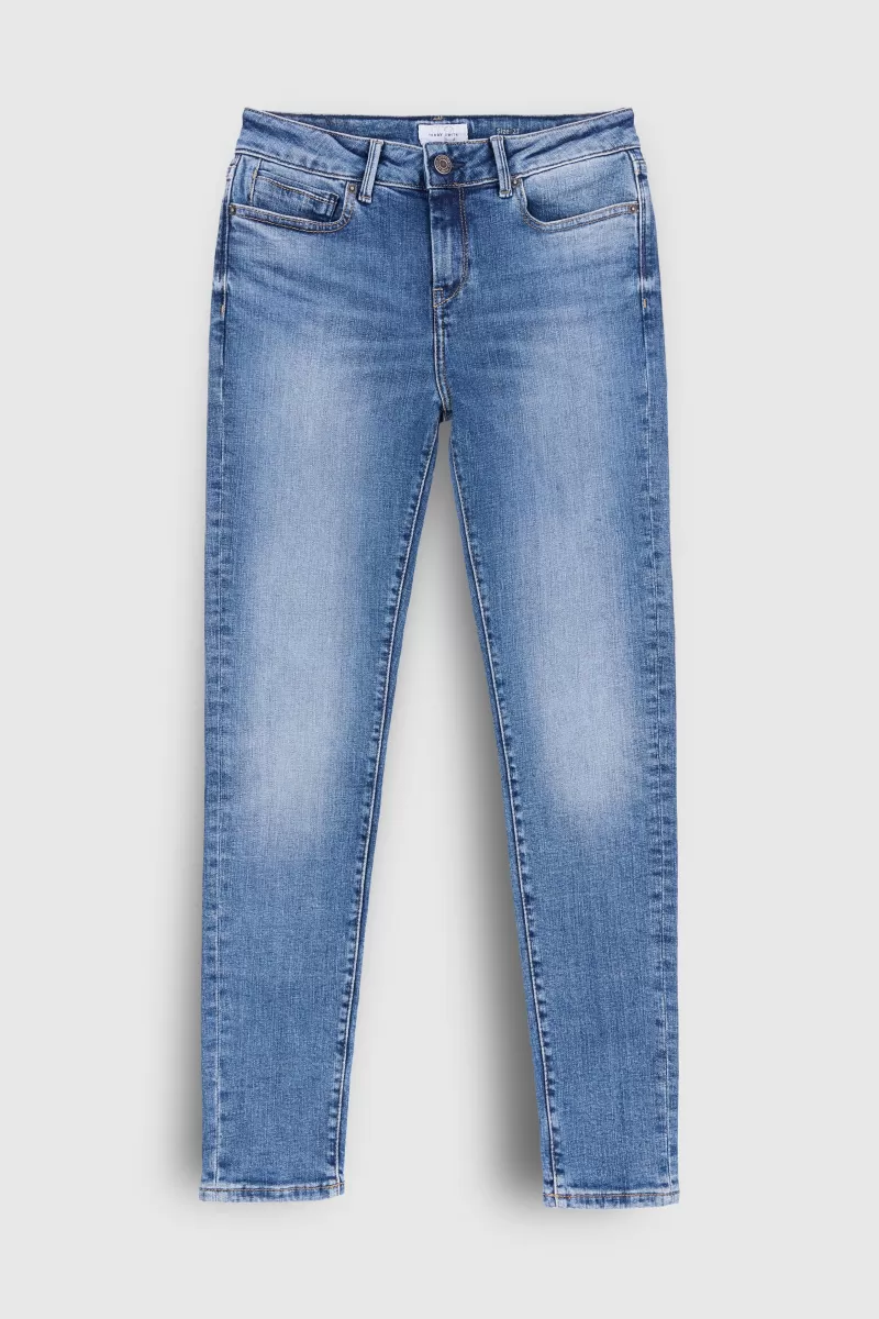 Teddy Smith Jeans<Jean coupe 5 poches P-PEPPER SLIM VINTAGE/INDIGO