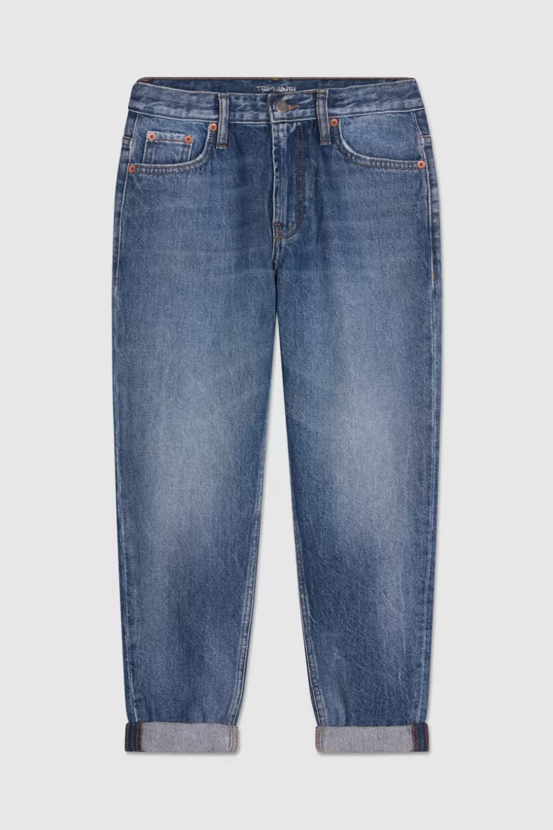 Teddy Smith Jeans<Jean coupe droite DAD PANT JR VINTAGE/INDIGO