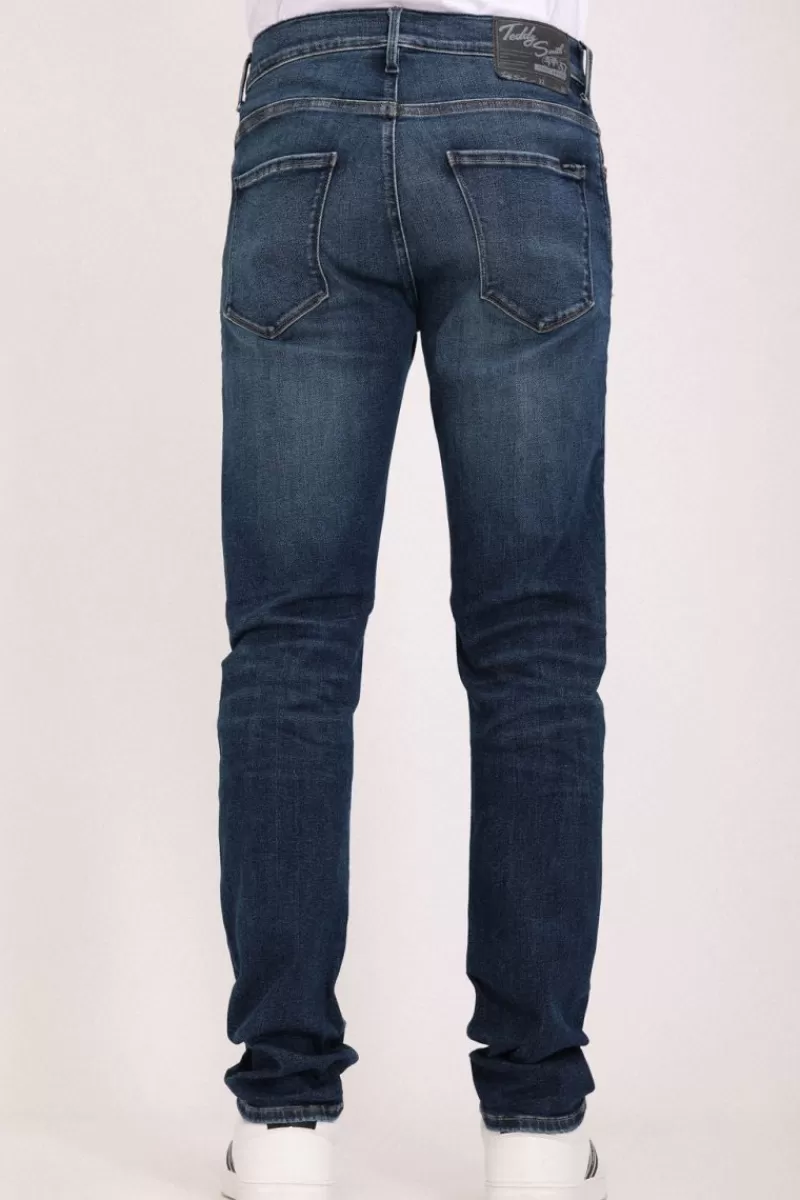 Teddy Smith Jeans<Jean coupe regular slim ROCK DUAL MOVE longueur 32 OLD/ENCRE