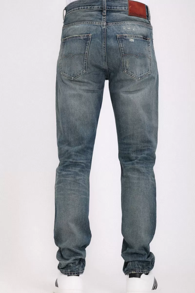 Teddy Smith Jeans<Jean denim coupe regular slim ROCK MUST DYE