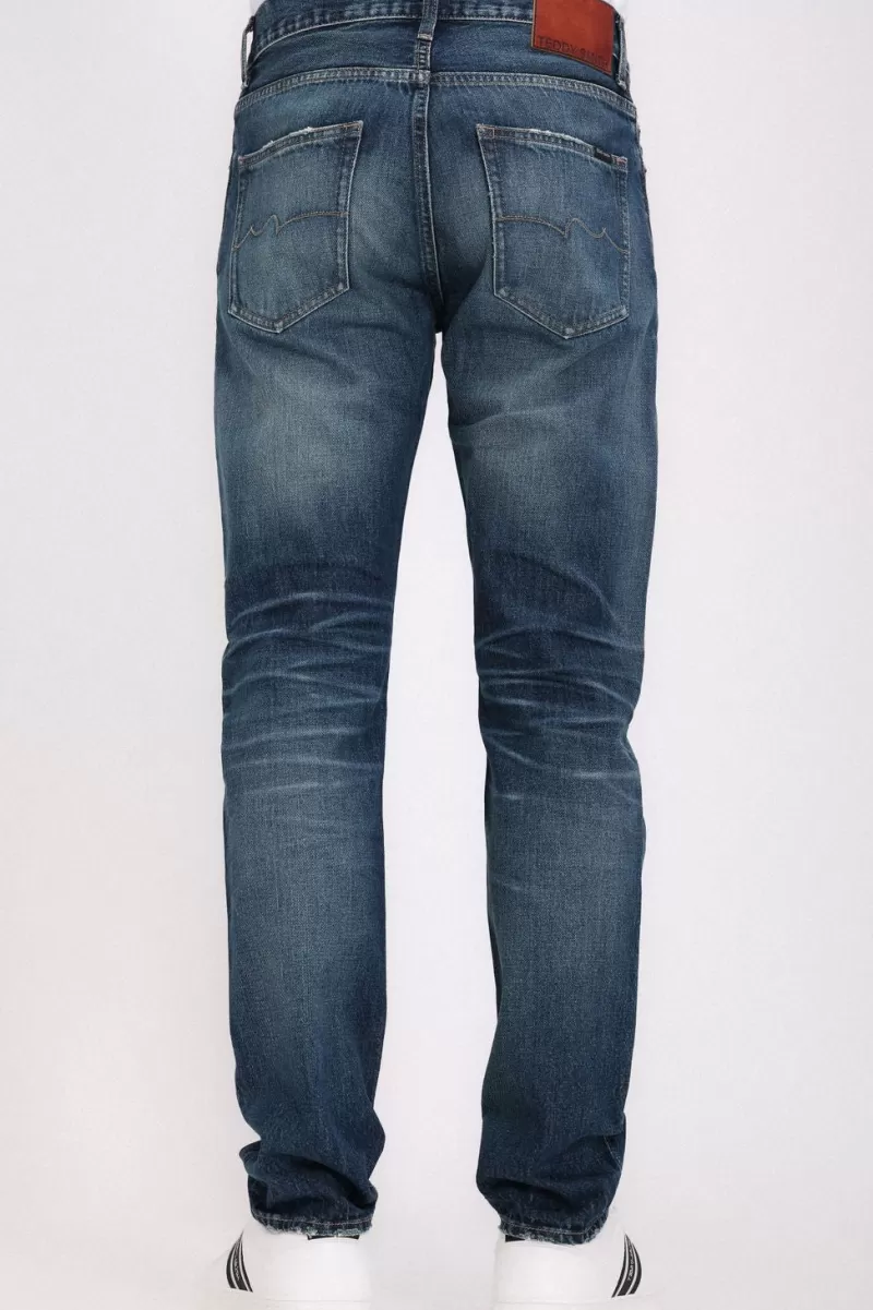 Teddy Smith Jeans<Jean denim coupe regular slim ROCK MUST OLD/ENCRE