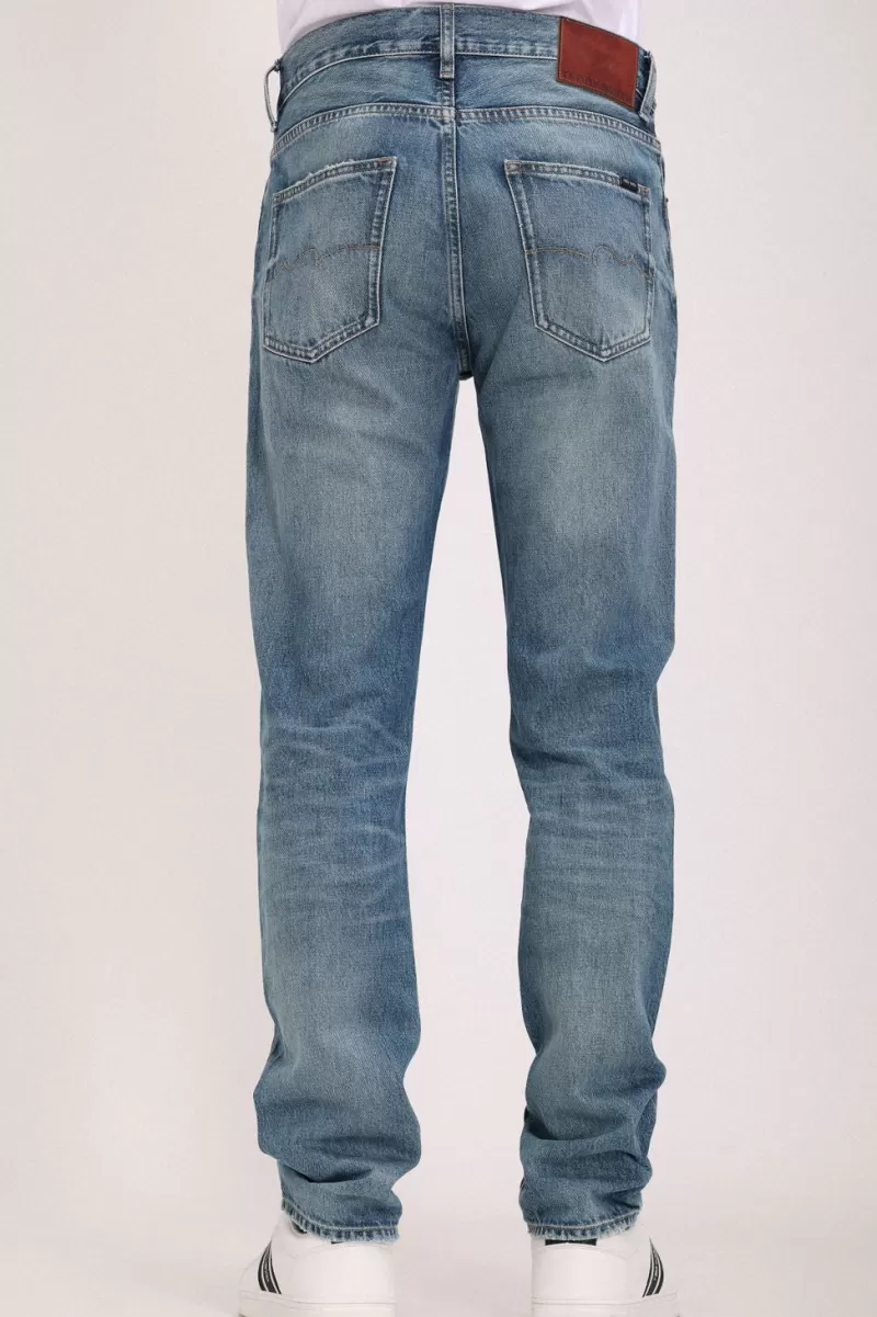 Teddy Smith Jeans<Jean denim coupe regular slim ROCK MUST VINTAGE/INDIGO