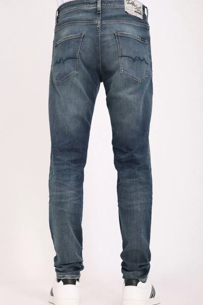 Teddy Smith Jeans<Jean denim coupe slim DEAN SLIM DYE