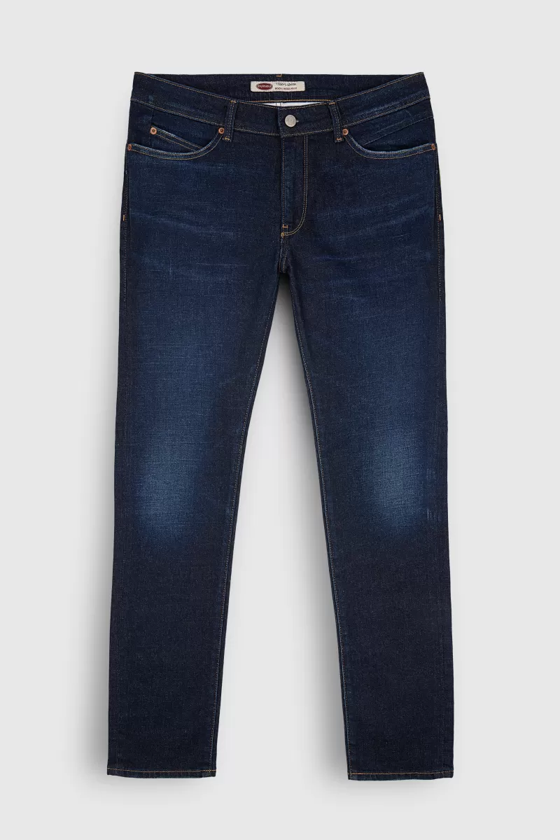 Teddy Smith Jeans<Jean JIM ROCK DARK BLUE DARKBLUE