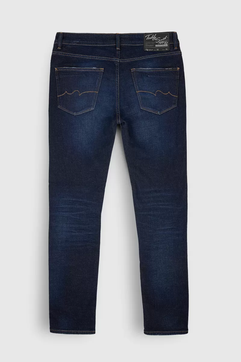 Teddy Smith Jeans<Jean JIM ROCK DARK BLUE DARKBLUE