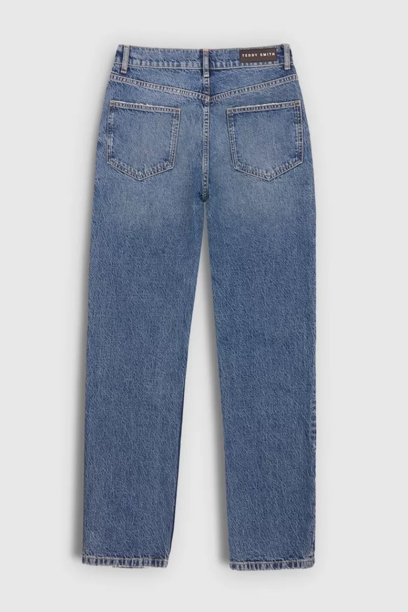 Teddy Smith Jeans<Jean P-ANGEL STRAIGH VINTAGE/INDIGO