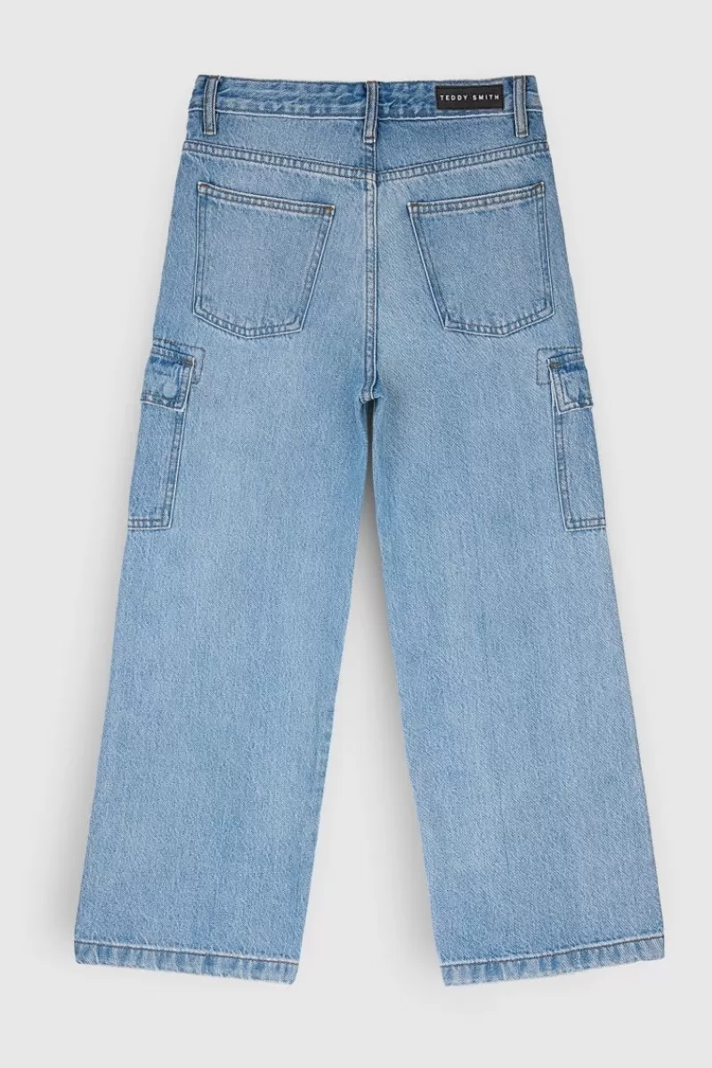 Teddy Smith Jeans<Jean P-ELECTRA CARGO VINTAGE/INDIGO