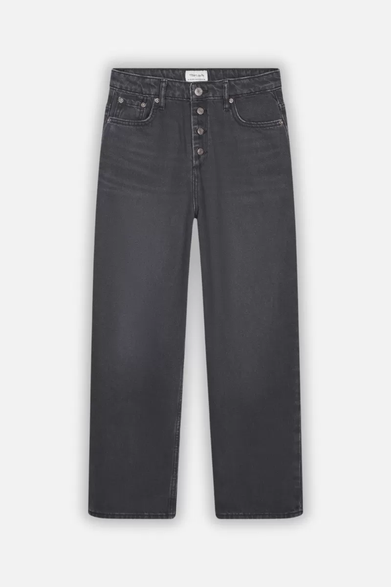 Teddy Smith Jeans<Jean P-ELECTRA JR BU BLACK USED BLACKUSED