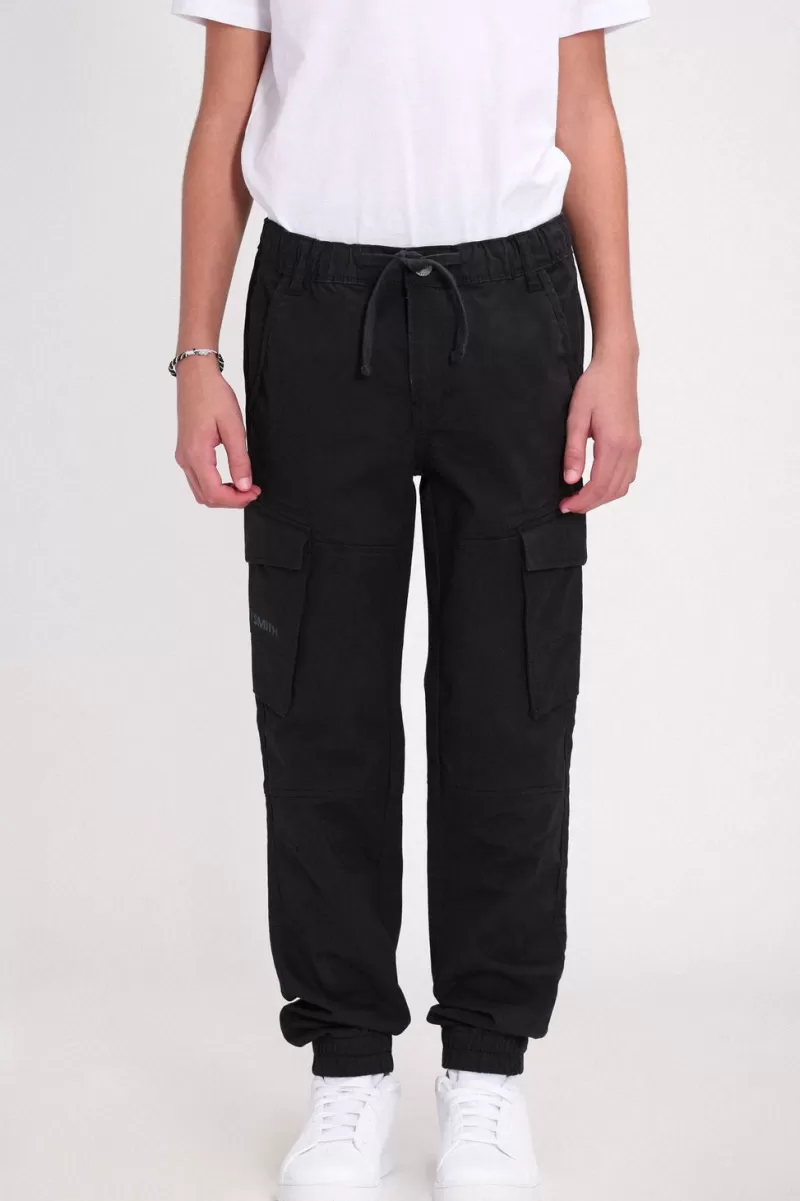 Teddy Smith Pantalon<Pantalon coupe cargo bas resserré P-MURRAY CARGO CHARBON