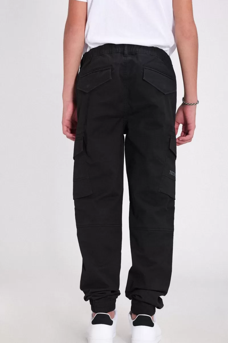 Teddy Smith Pantalon<Pantalon coupe cargo bas resserré P-MURRAY CARGO CHARBON