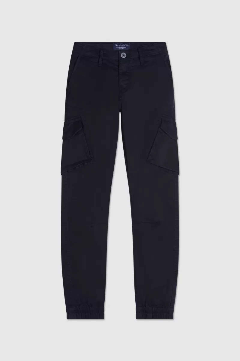 Teddy Smith Pantalon<Pantalon coupe cargo P-CROSS CARGO CHARBON