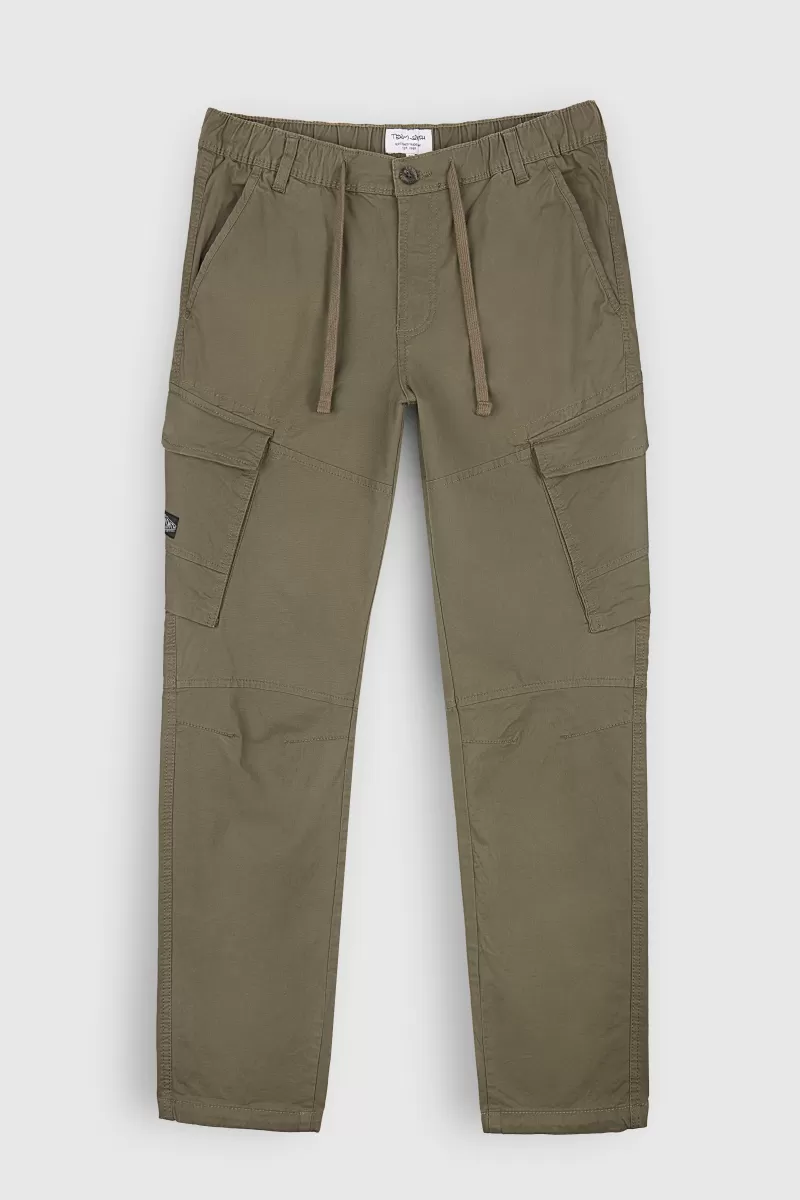 Teddy Smith Pantalon<Pantalon coupe cargo P-MURRAY CARGO TURBULENCE KAKI TURBULENCEKAKI