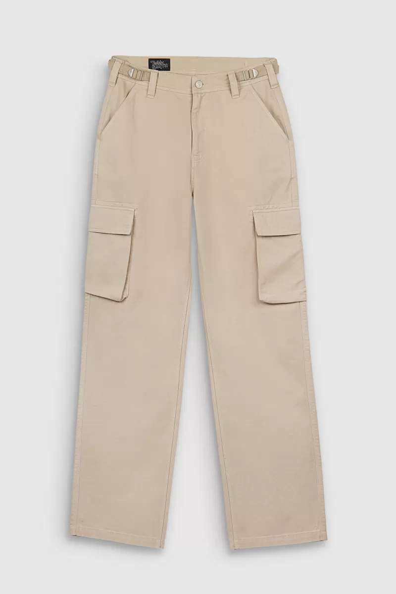 Teddy Smith Pantalon<Pantalon coupe cargo P-STAY CARGO BEIGE