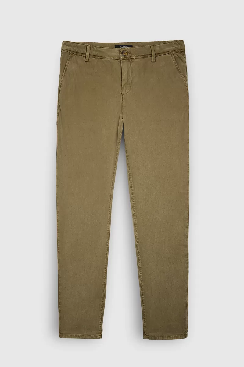 Teddy Smith Pantalon<Pantalon coupe chino slim P-NINA CHINO SWEET JUNGLE SWEETJUNGLE