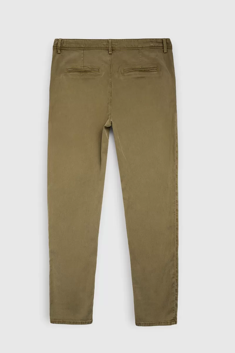 Teddy Smith Pantalon<Pantalon coupe chino slim P-NINA CHINO SWEET JUNGLE SWEETJUNGLE