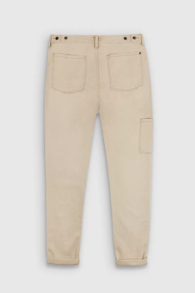 Teddy Smith Pantalon<Pantalon coupe tapered bas slim P-DENVER MASTIC