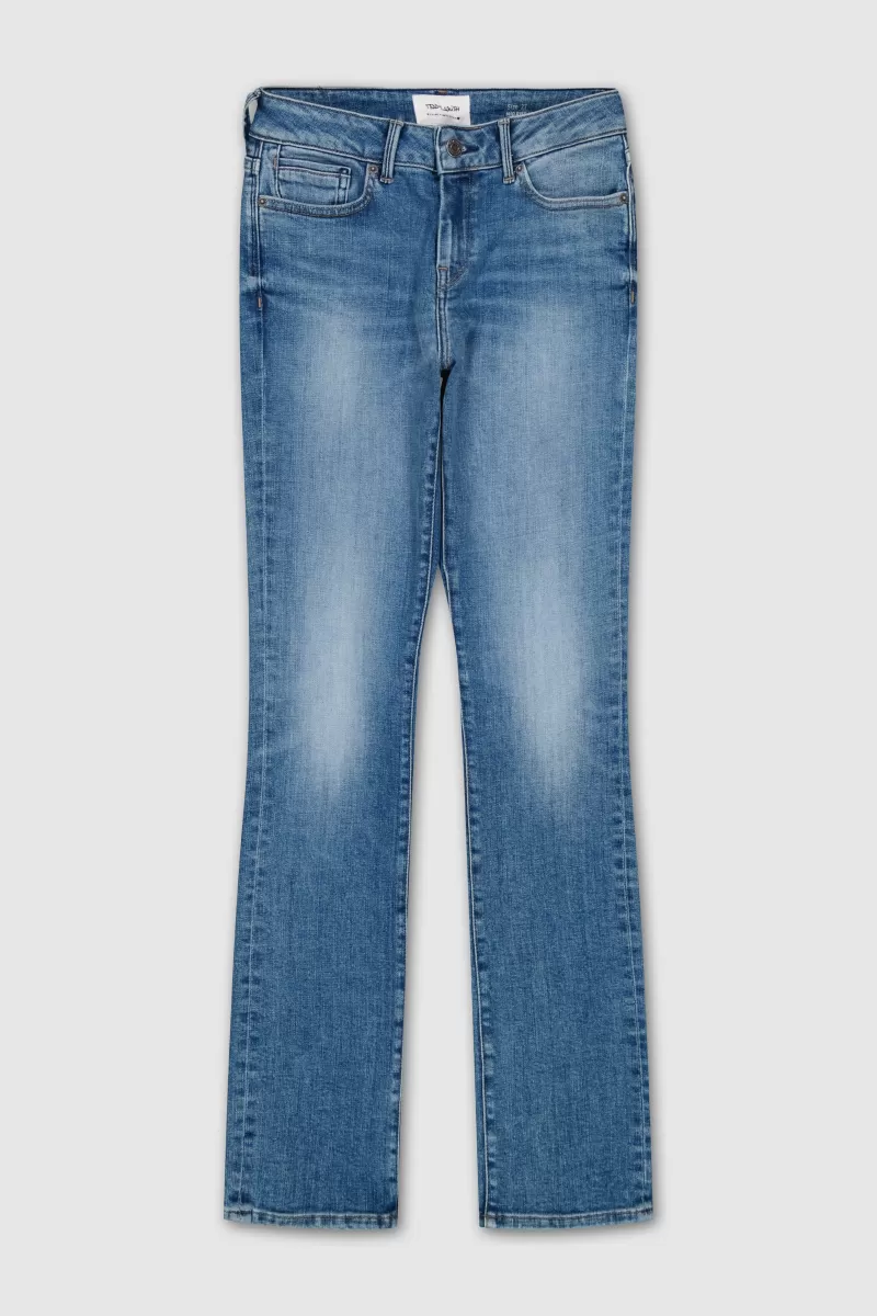 Teddy Smith Jeans<Pantalon denim coupe 5 poches P-PEPPER STRAIGHT VINTAGE/INDIGO