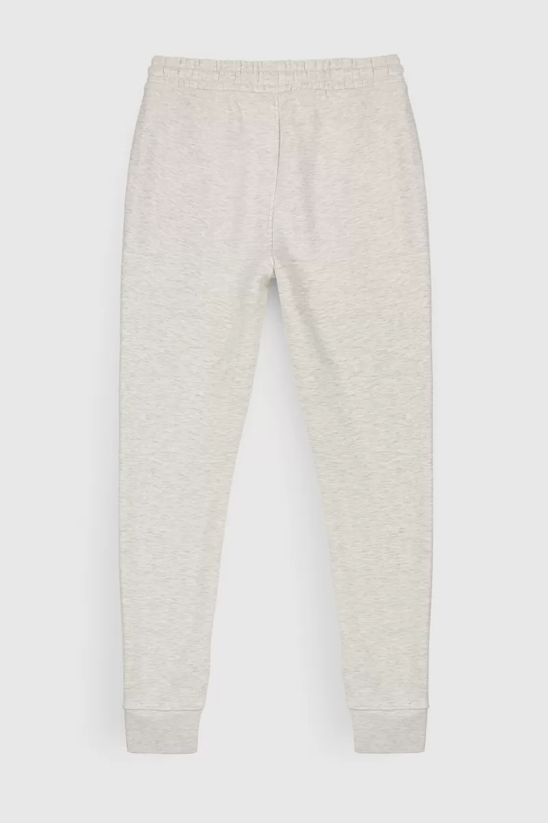 Teddy Smith Pantalon<Pantalon jogging P-NARKY JR BLANC IVOIRE CHINE BLANCIVOIRECHINE