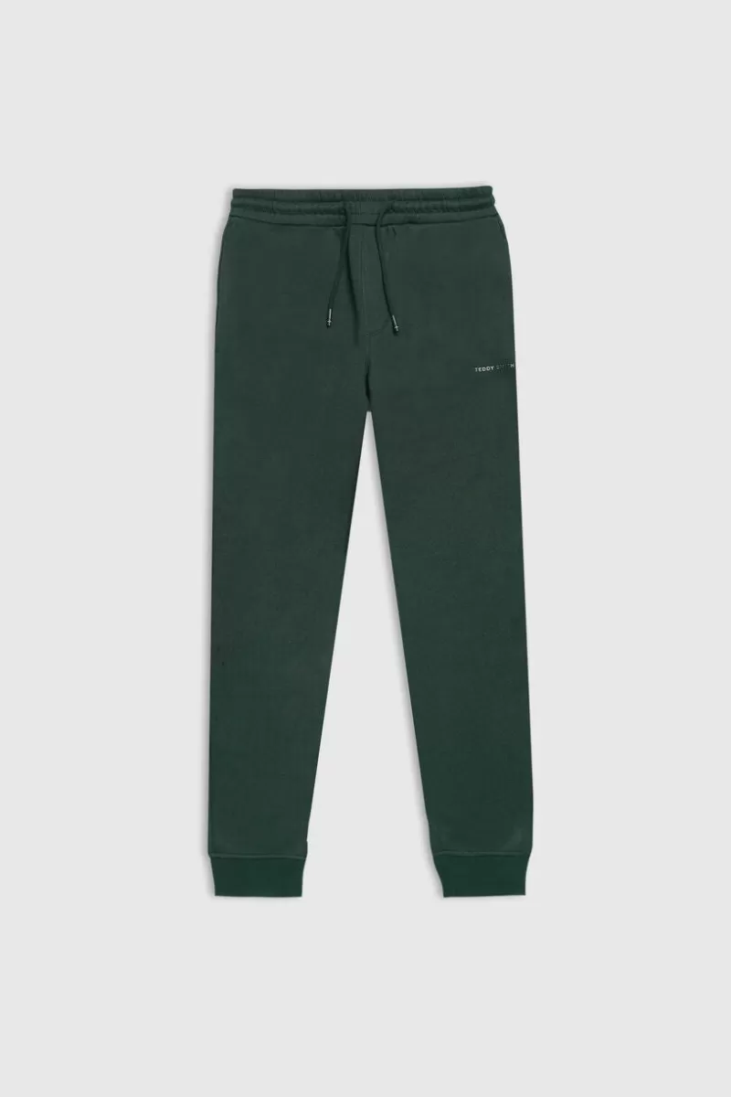 Teddy Smith Pantalon<Pantalon molleton P-NARKY VERT SCARABE