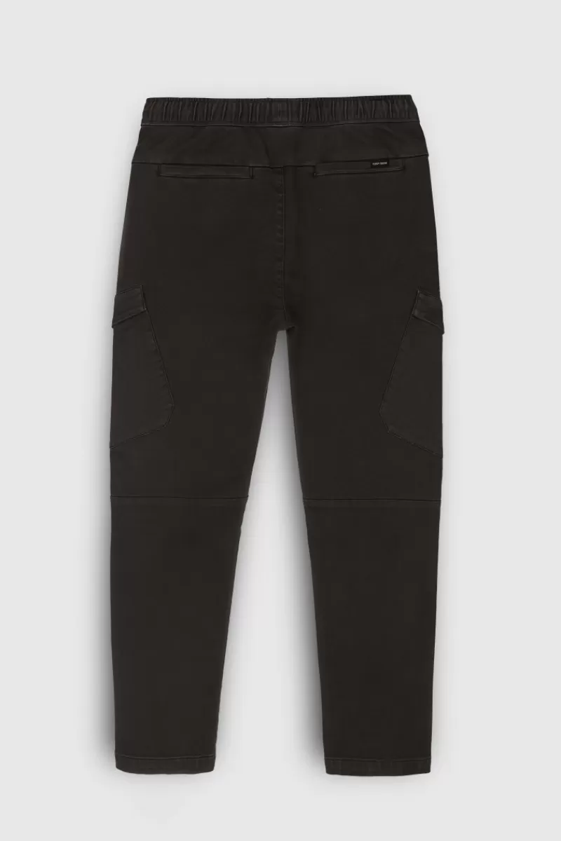 Teddy Smith Pantalon<Pantalon P-PIKY CARGO CHARBON