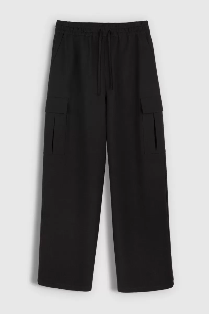 Teddy Smith Pantalon<Pantalon P-ROSALY CARGO NOIR