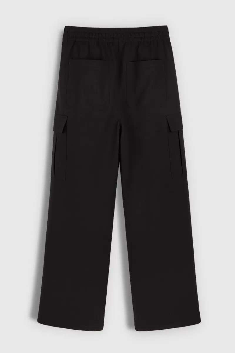 Teddy Smith Pantalon<Pantalon P-ROSALY CARGO NOIR