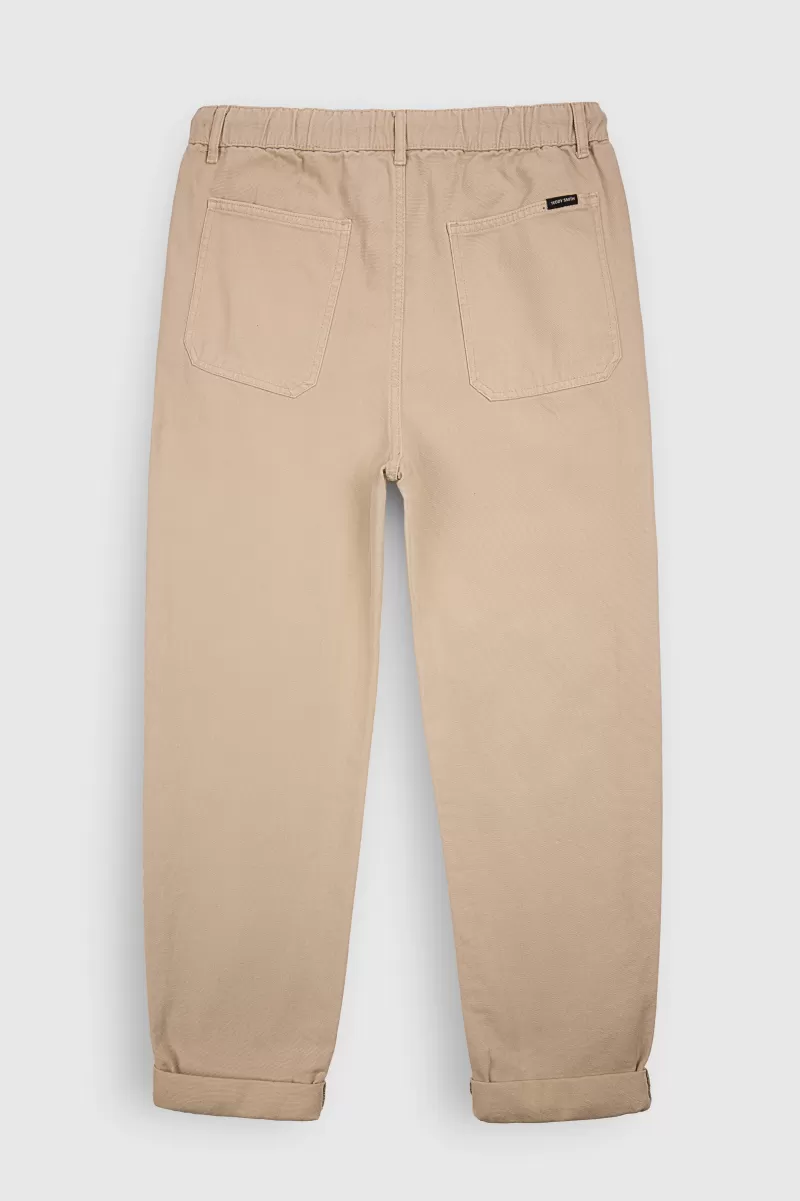 Teddy Smith Pantalon<Pantalon P-YORK CANVAS BEIGE