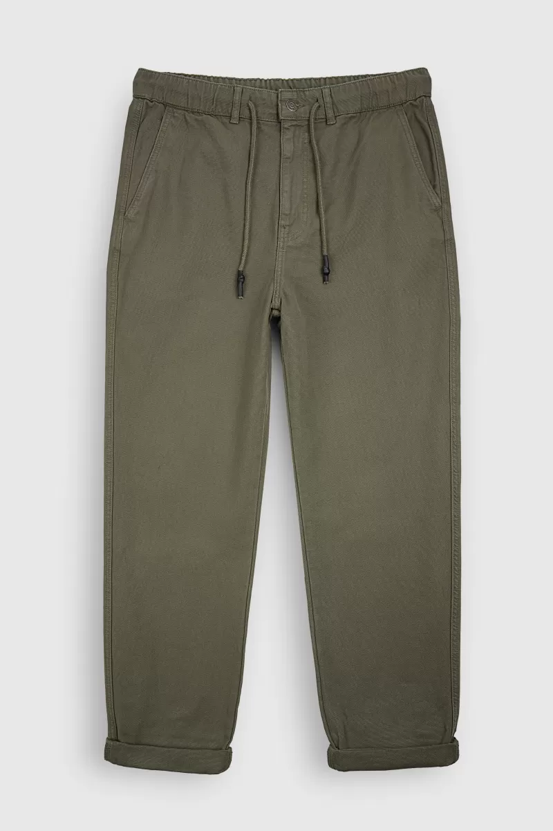 Teddy Smith Pantalon<Pantalon P-YORK CANVAS KAKI