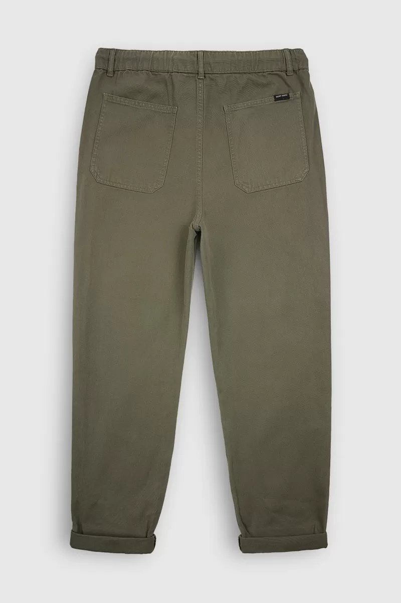 Teddy Smith Pantalon<Pantalon P-YORK CANVAS KAKI