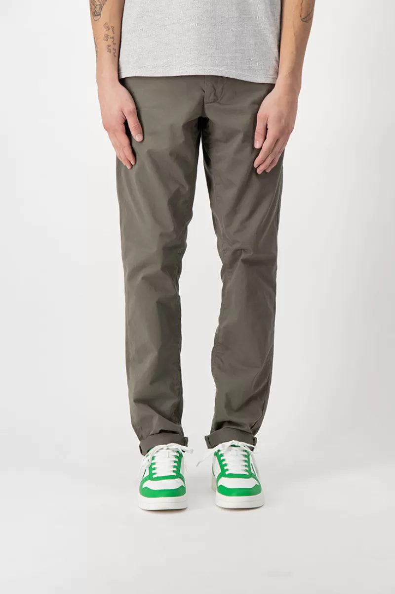 Teddy Smith Pantalon<Pantalon style chino coupe slim P-CHINO TURBULENCE KAKI TURBULENCEKAKI