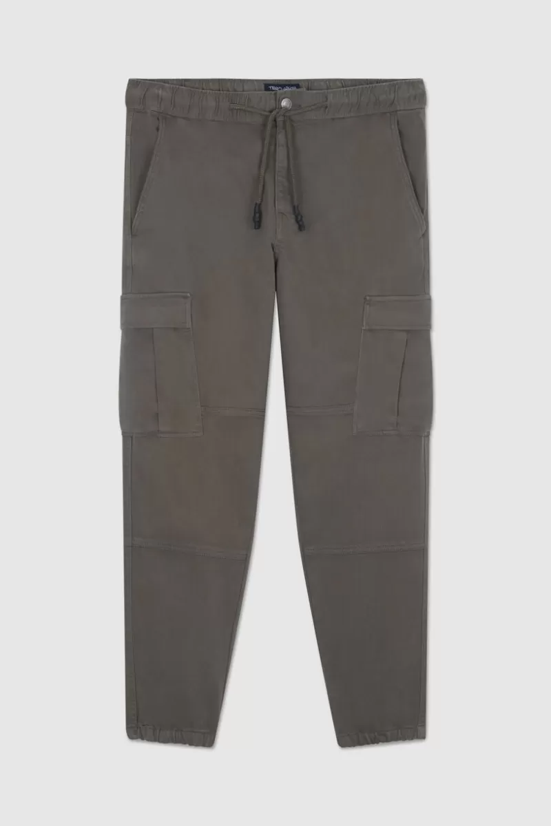 Teddy Smith Pantalon<Pantalon taille élastiquée PIKERS 2 CARGO TURBULENCE KAKI TURBULENCEKAKI