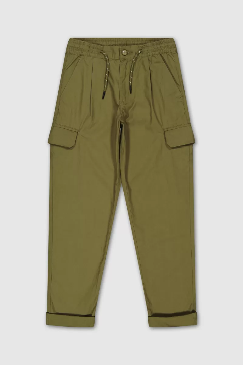 Teddy Smith Pantalon<Pantalon taille élastiquée P-SULLY CARGO J TROPICAL OLIVE TROPICALOLIVE