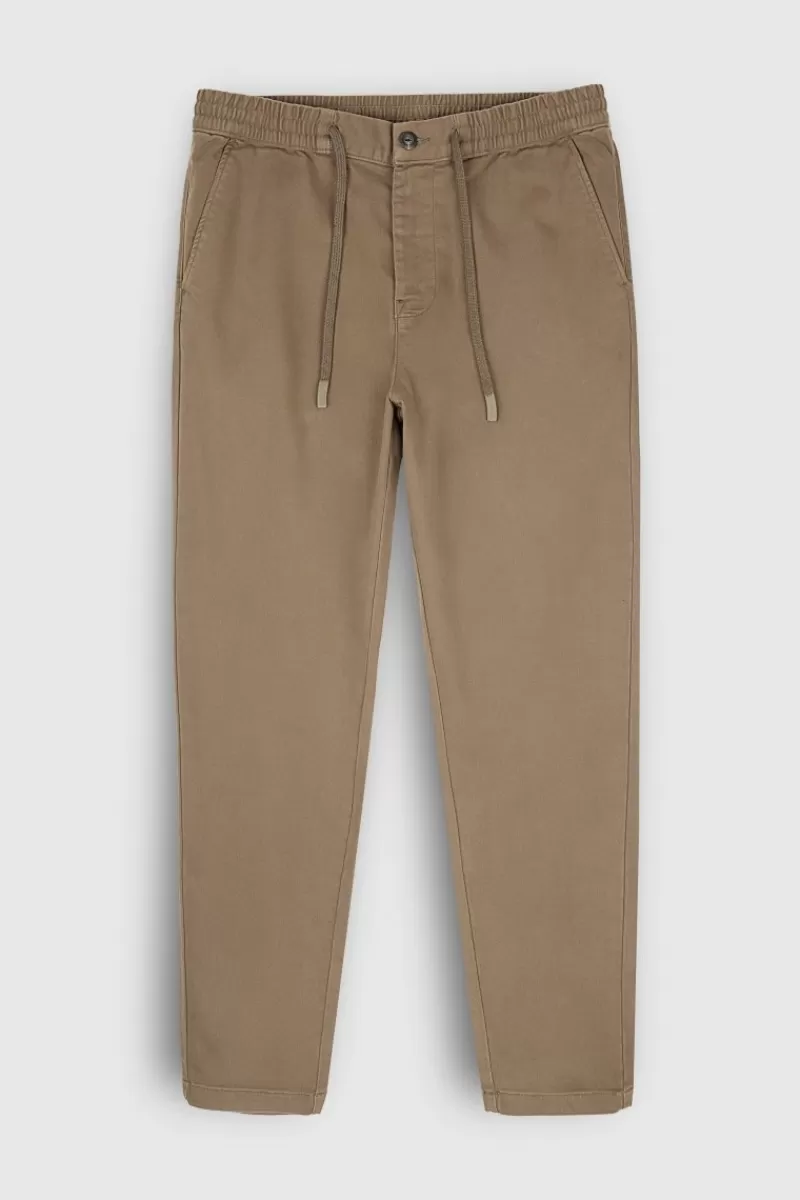 Teddy Smith Pantalon<Pantalon taille élastiquée PYWAN 2 SWEAT DYED TURBULENCE KAKI TURBULENCEKAKI