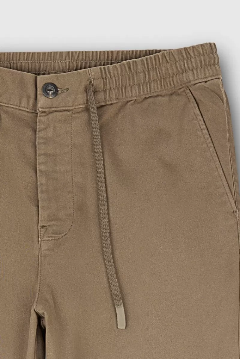 Teddy Smith Pantalon<Pantalon taille élastiquée PYWAN 2 SWEAT DYED TURBULENCE KAKI TURBULENCEKAKI