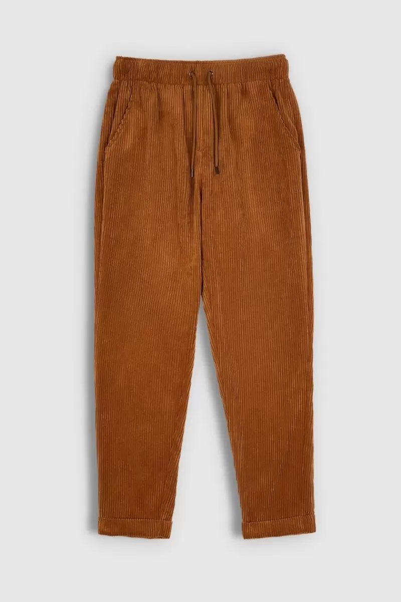 Teddy Smith Pantalon<Pantalon TEDDY VELOURS CARAMEL