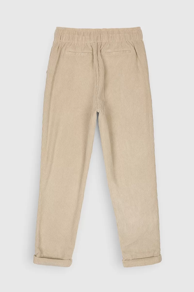 Teddy Smith Pantalon<Pantalon TEDDY VELOURS JR BEIGE