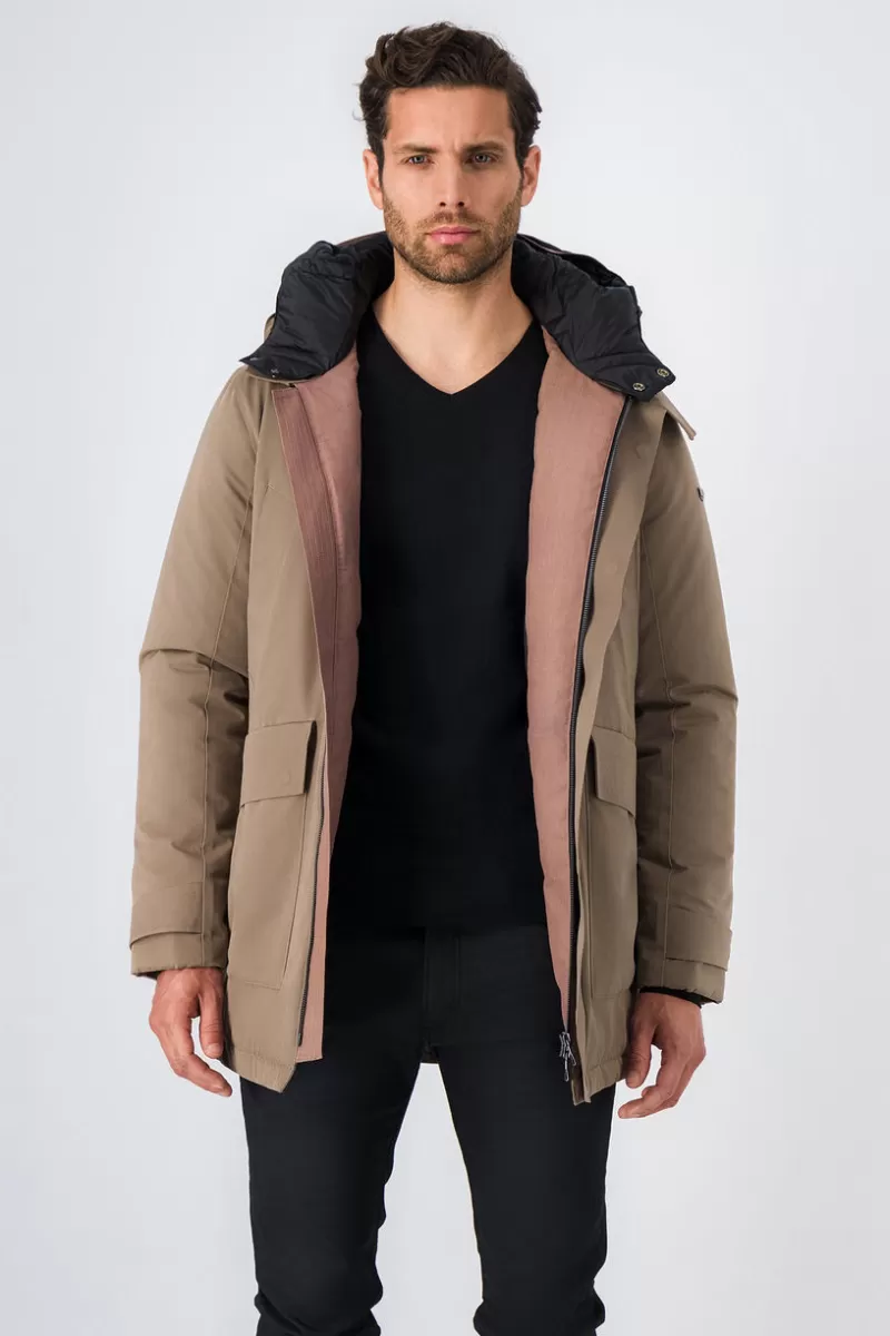 Teddy Smith Manteau & Blouson<Parka à col montant DANISH CHATAIN