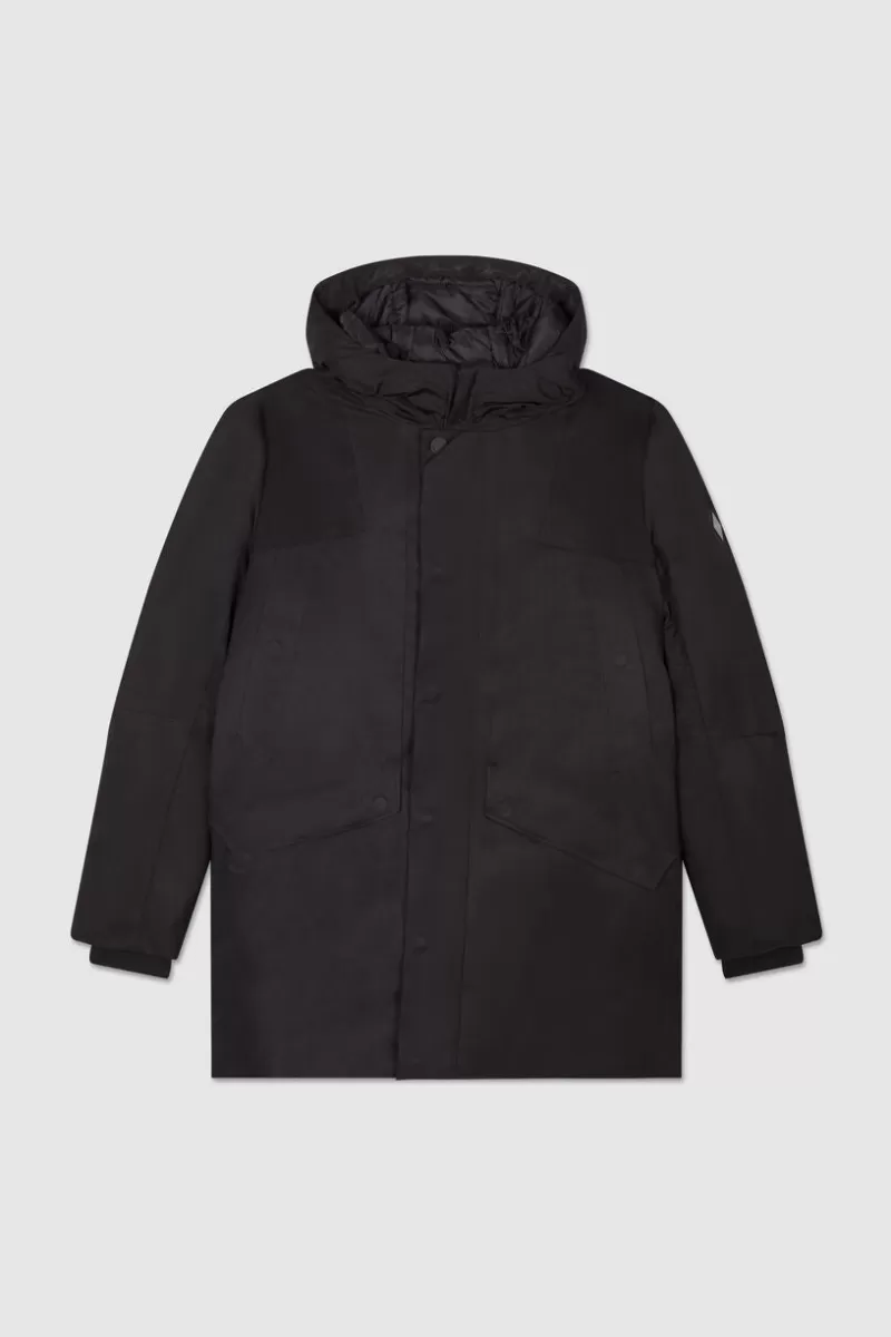 Teddy Smith Manteau & Blouson<Parka à col montant HANTZ CHARBON