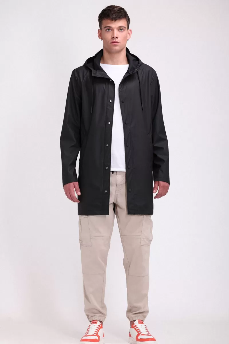 Teddy Smith Manteau & Blouson<Parka coupe-vent imperméable P-GRIFFIN CHARBON