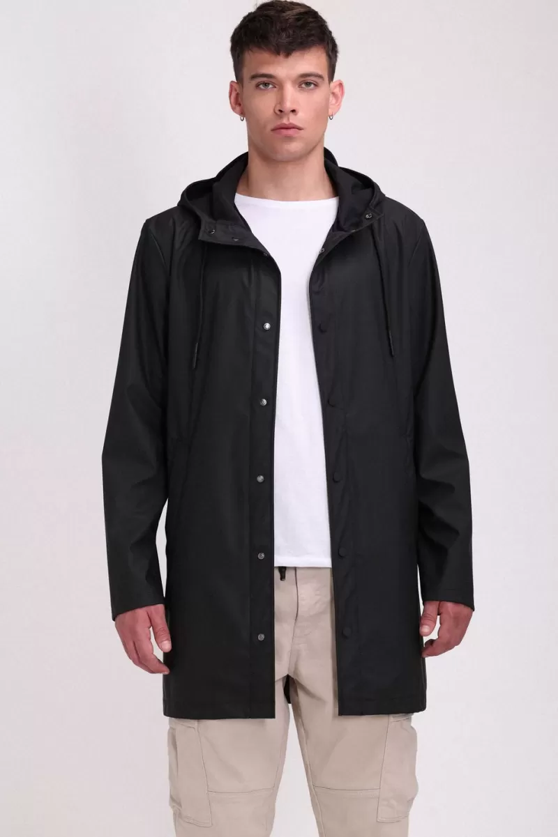 Teddy Smith Manteau & Blouson<Parka coupe-vent imperméable P-GRIFFIN CHARBON